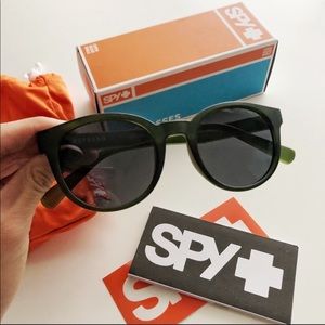 Spy Refresh Olive Green & Grey Spectra Sunglasses